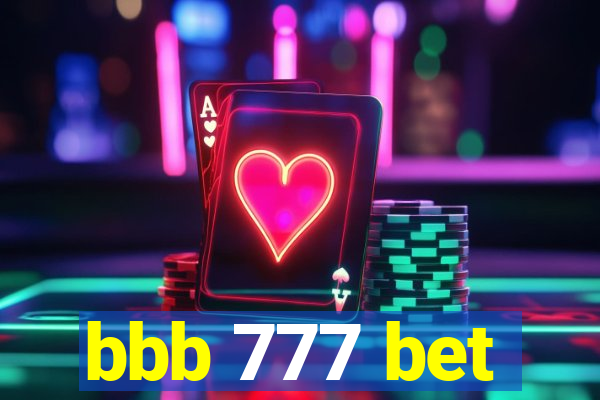 bbb 777 bet